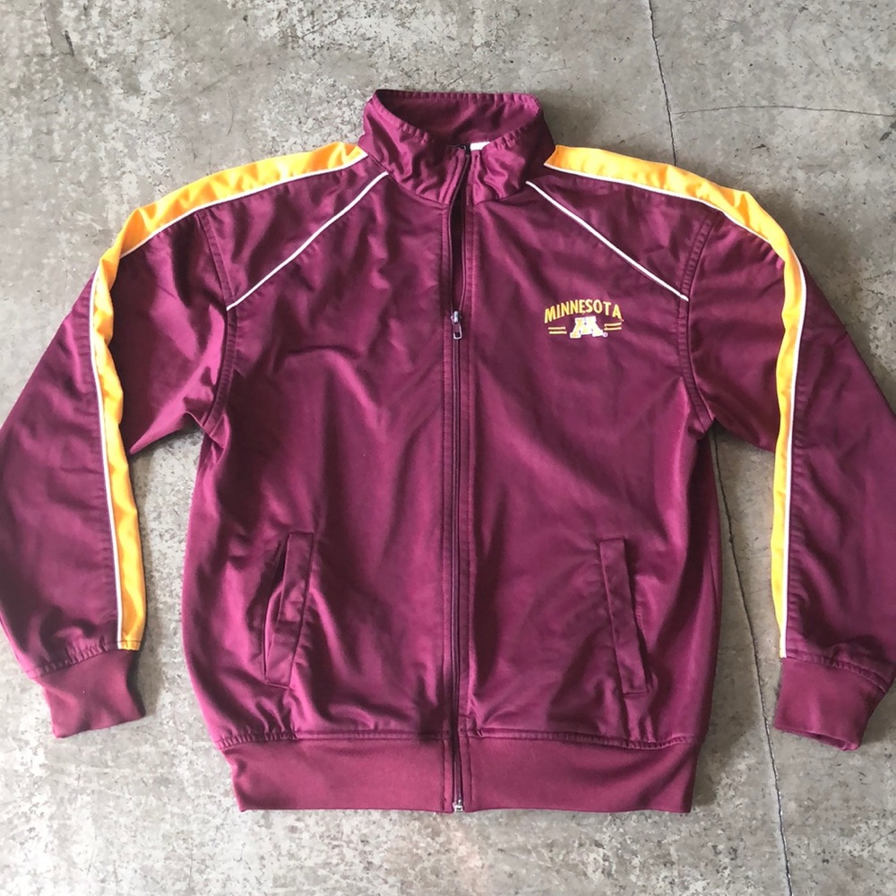 Retro Minnesota Gophers Track Jacket